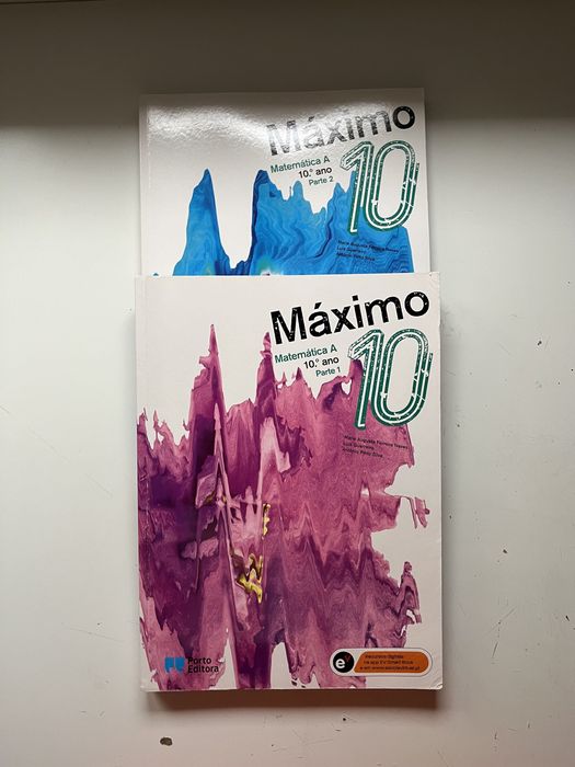Conjunto de Manuais de Matemática A 10 ano