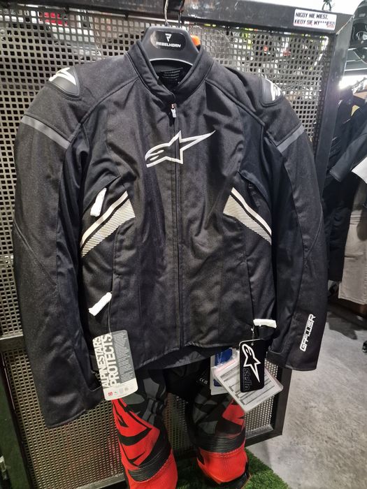 Kurtka ALPINESTARS STELLA T-GP PLUS R V3 Czarny/Biały 'M !Sklep!