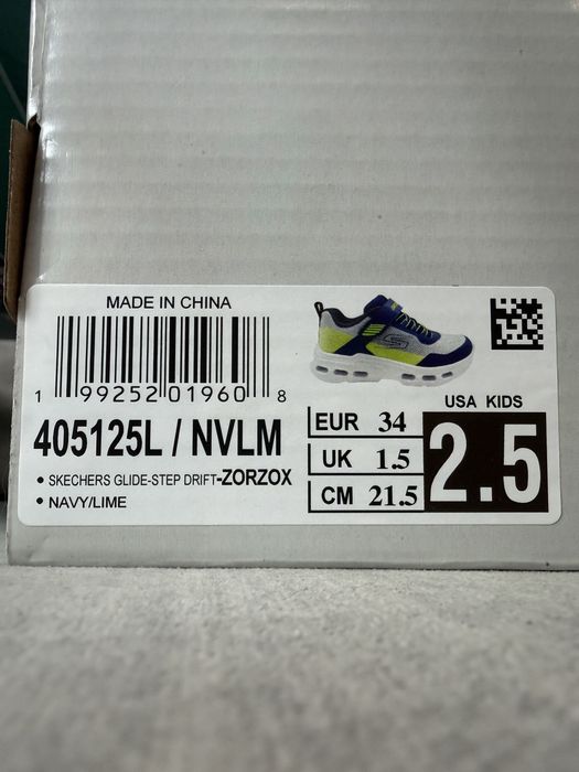 Дитячі кросівки Skechers 34 розмір