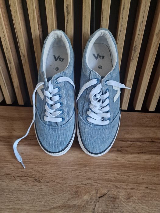 Jeansowe tenisówki, trampki VTY rozmiar 40
