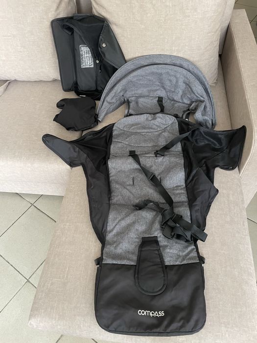 Текстиль, колеса, запчастини до колясоки CARRELLO Smart, Cam, Yoya 175