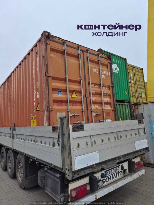 Морський контейнер 20 та 40 футів DC HC RF
