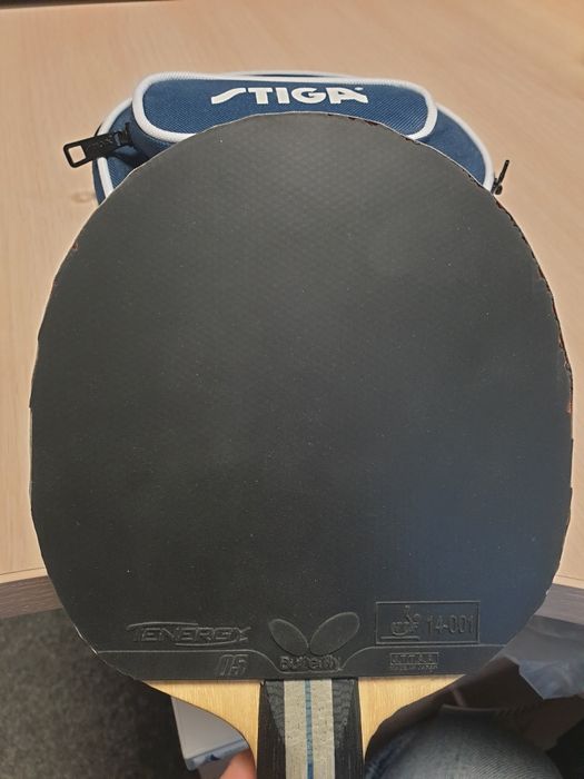 Rakietka do tenisa stołowego, deska Błaszczyk,okładzin Tenergy 05 i 19