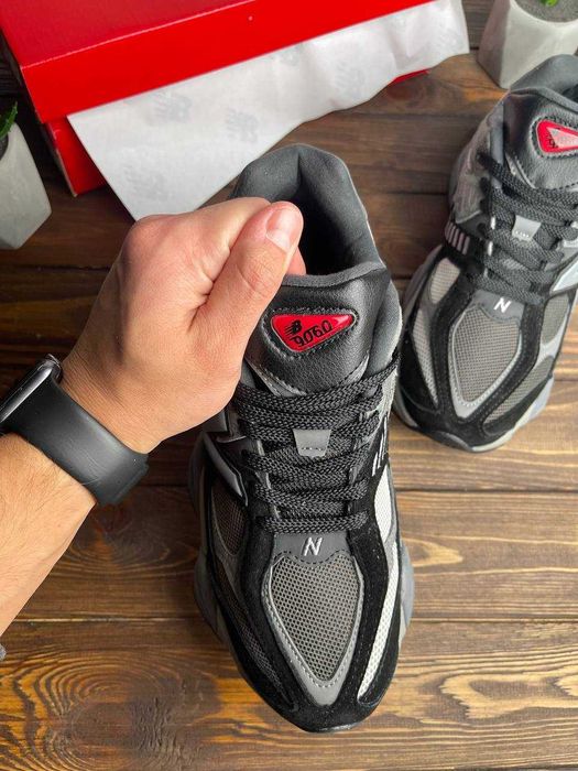 43(27,5 см.) New Balance 9060 Truffl НБ 9060 нью беленси NB сірі кроси