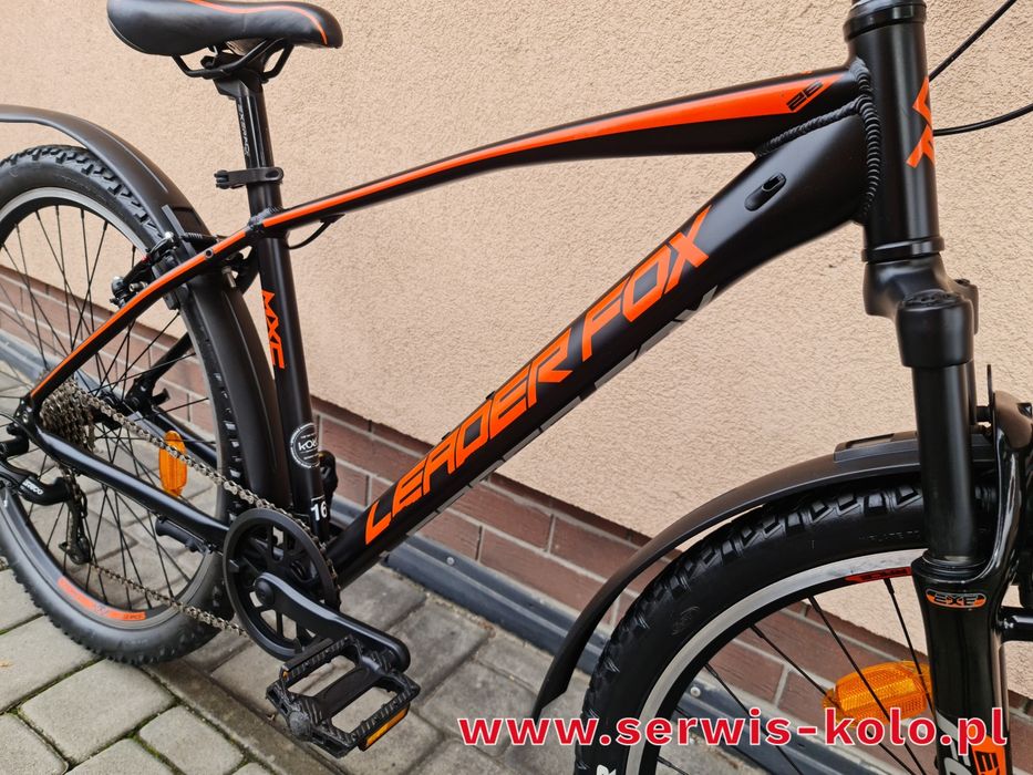 Rower górski MTB LEADER FOX koła 26 SHIMANO ALUMINIUM rabat wysyłka