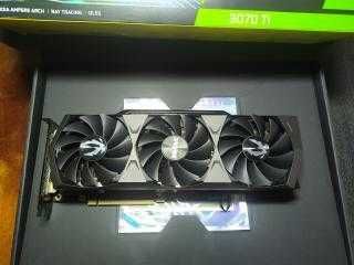 Продам видеокарту zotac RTX3070 TI 8GB GDDR6X