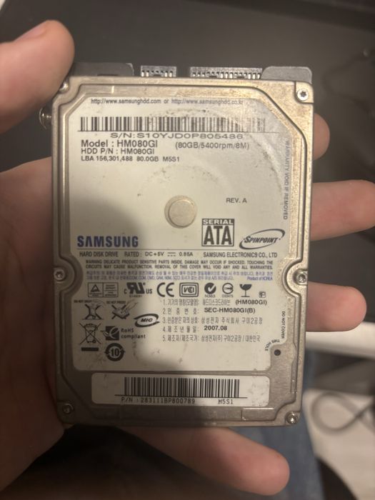 Dysk HDD 80GB Samsung