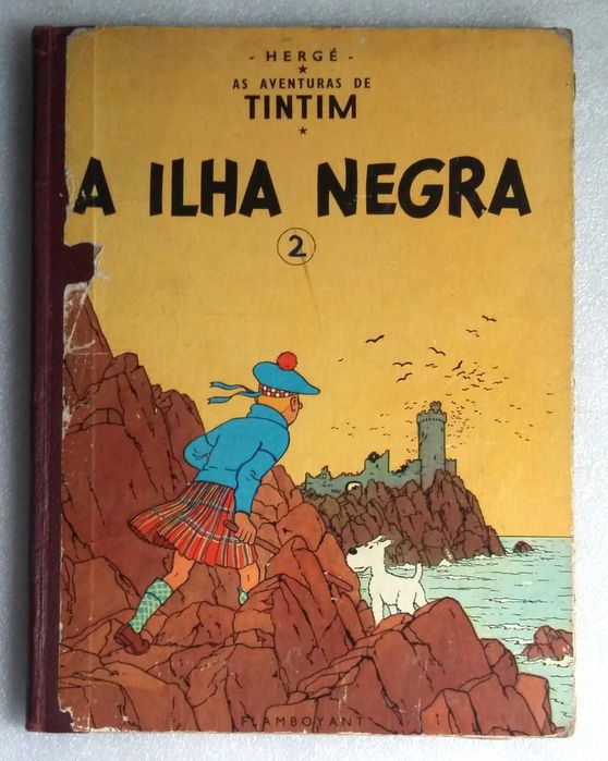 Tintim - A Ilha Negra - Editora Flamboyant