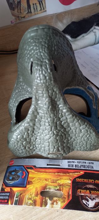 Маска раптор  Велоцераптор Mattel