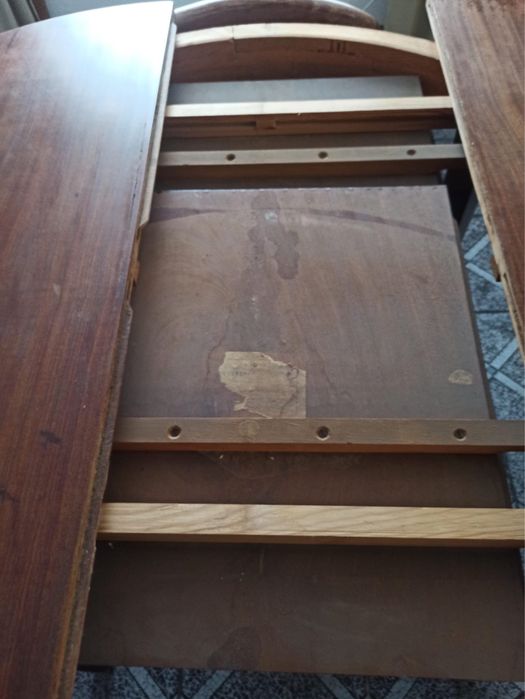 Stół rozkładany z PRL-u