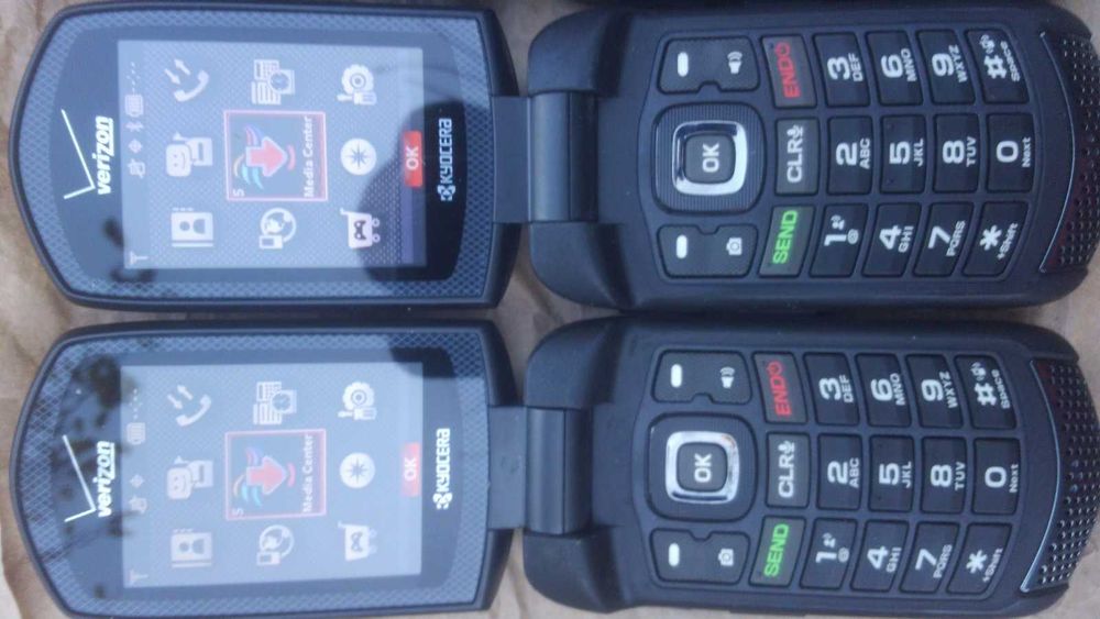 Захищені телефони розкладушки KYOCERA DURA Samsung Convoy від 600 гр