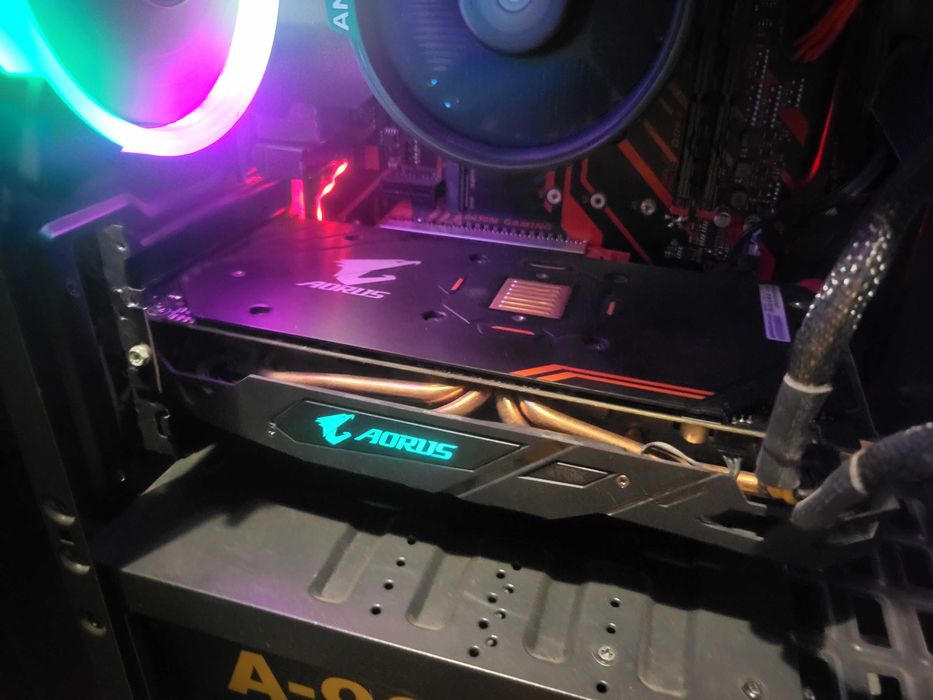 Видеокарта Aorus rx 580 8gb