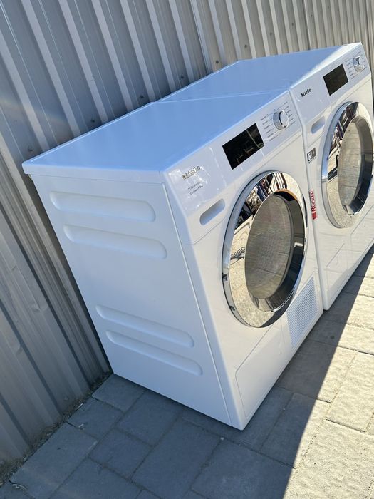 Крутий комплект пральна та сушильна машина Miele TEF665WP  WEG 675 WPS