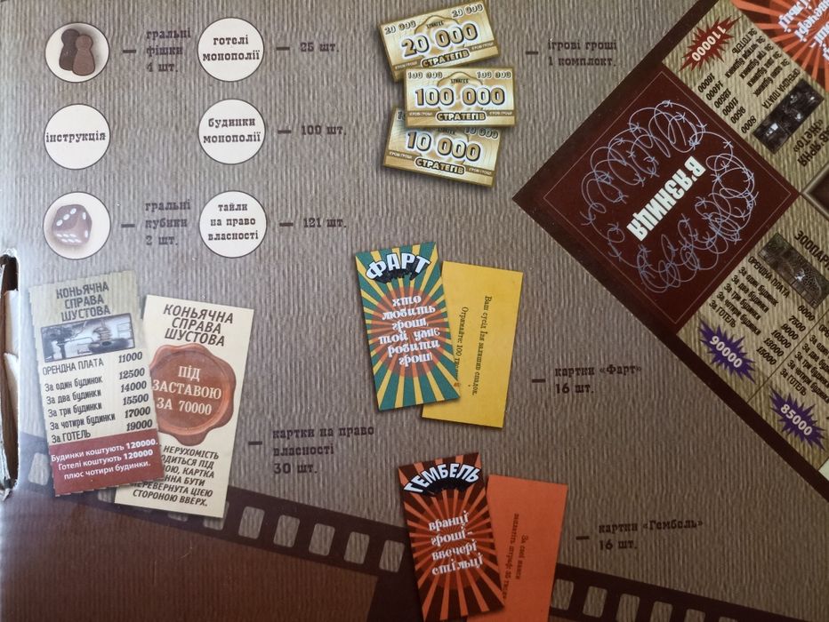 Настільна гра Монополія по-одеськи.