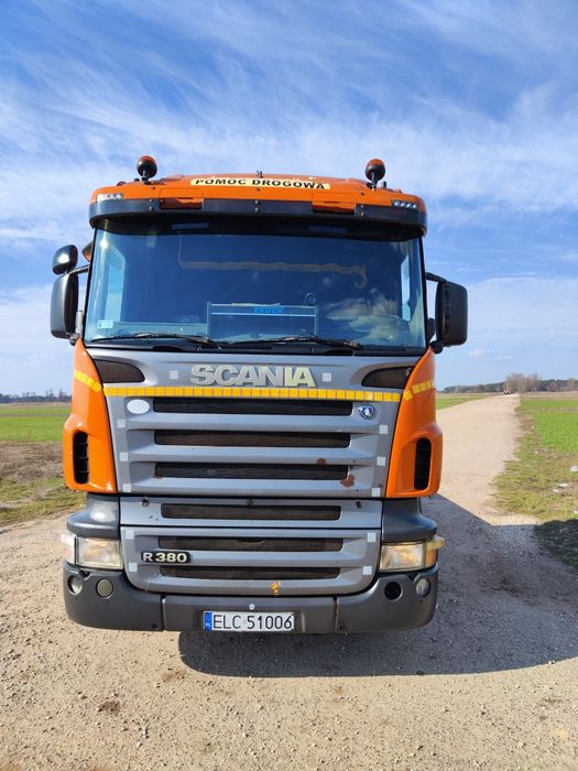 Scania R380 Pomoc Drogowa # Laweta # STARE TACHO # ładne opony