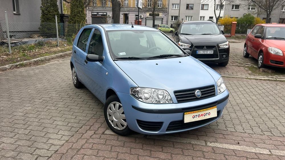 Fiat Punto Rok 2007 r. 5 drzwi, Bez korozji
