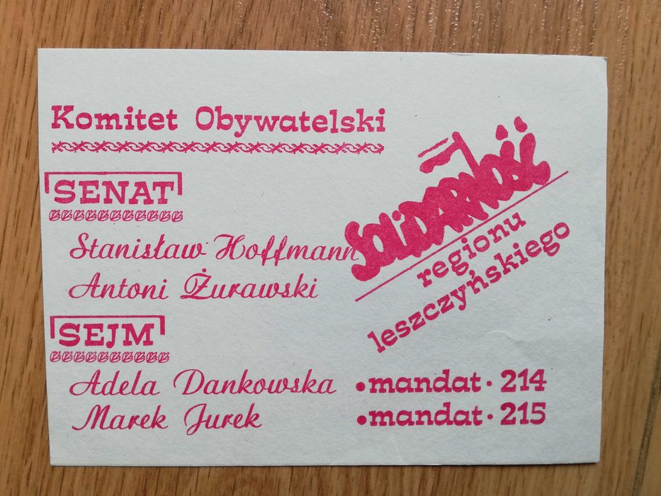 Gazetki ulotki NSZZ Solidarność - cena za zestaw