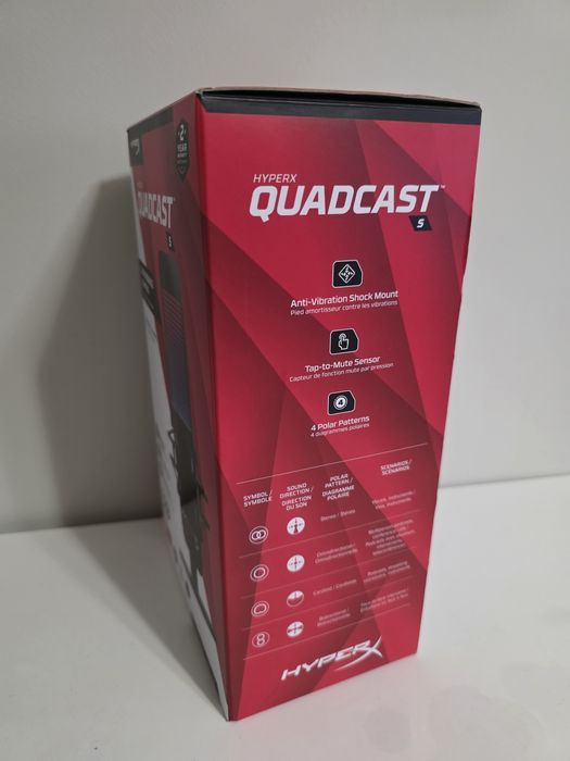 Мікрофон Hyperx Quadcast S