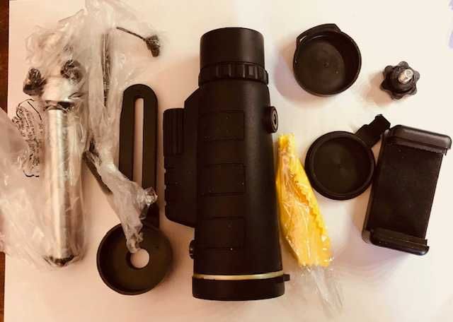 Lente  aumento para filmar com o telemóvel a longa distancia