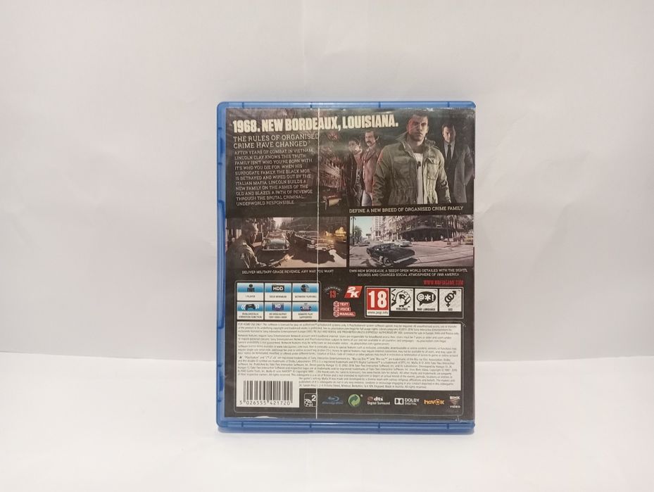 Gra Mafia III (PS4) plus kod z broniami i mapa