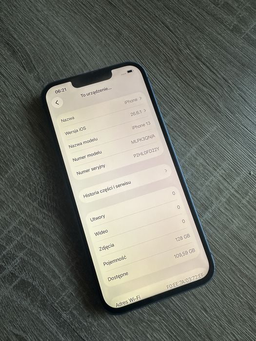 iPhone 13 128GB | Nowa bateria 100% Bardzo dobry stan