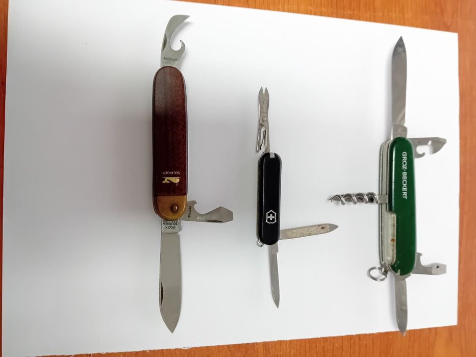 Canivetes multifuncoes de marca