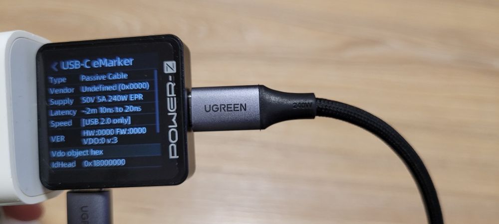POWER-Z Portable USB Tester KM003C від ChargerLAB Тестер протоколів