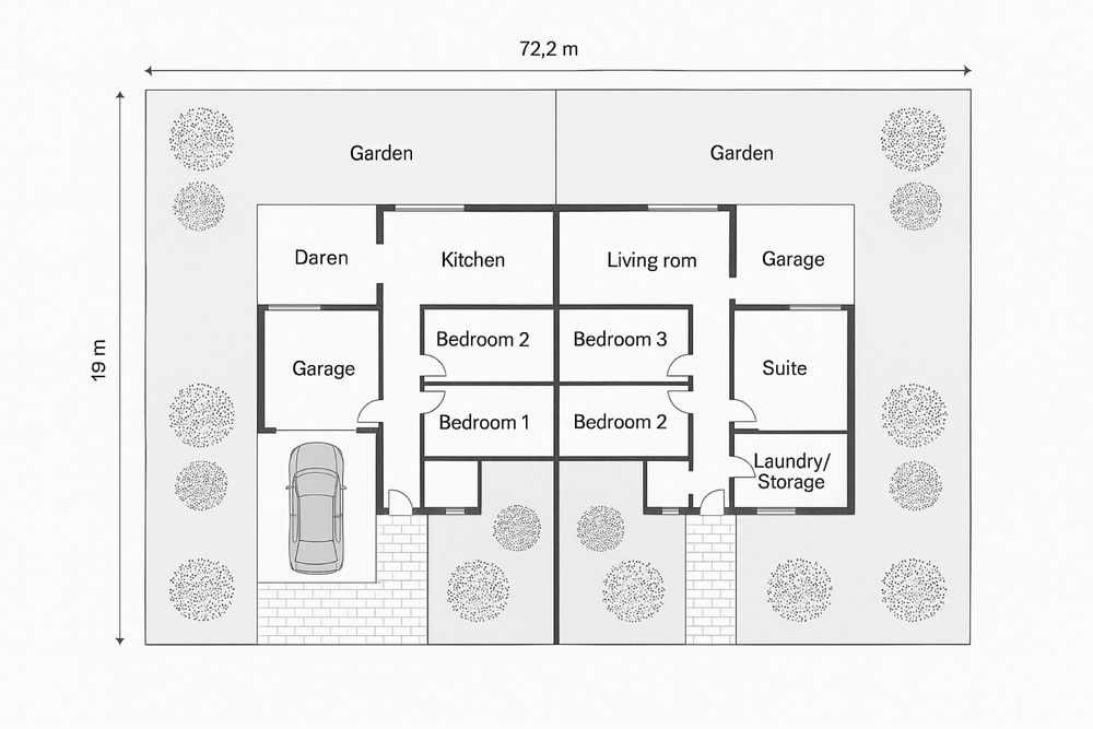 Terreno Urbano com 1.372 m² | Construção de Moradia - zona calma Vagos
