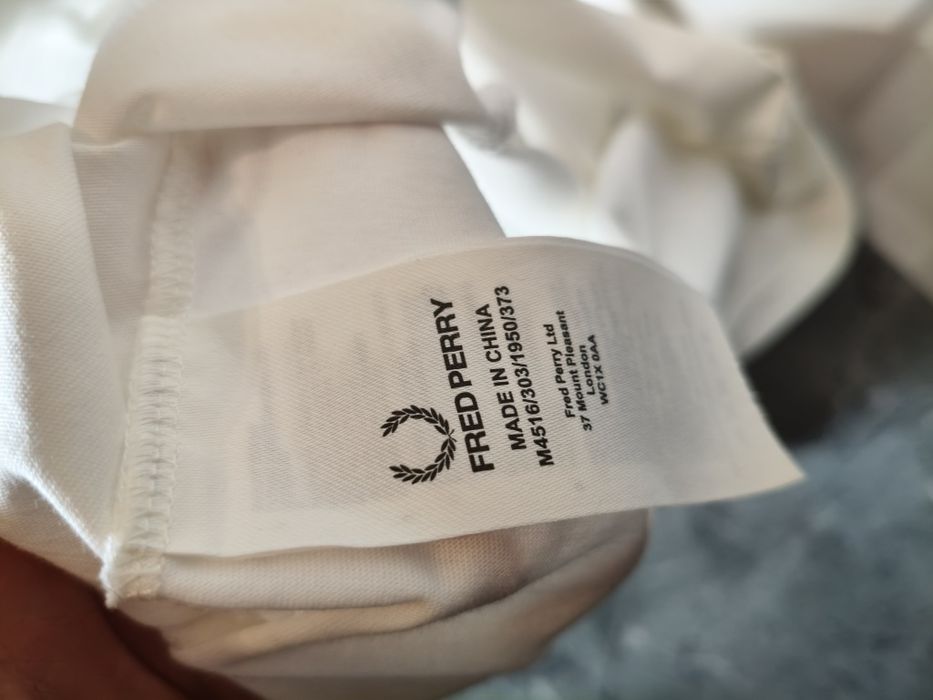Футболка Fred Perry big logo чоловіча