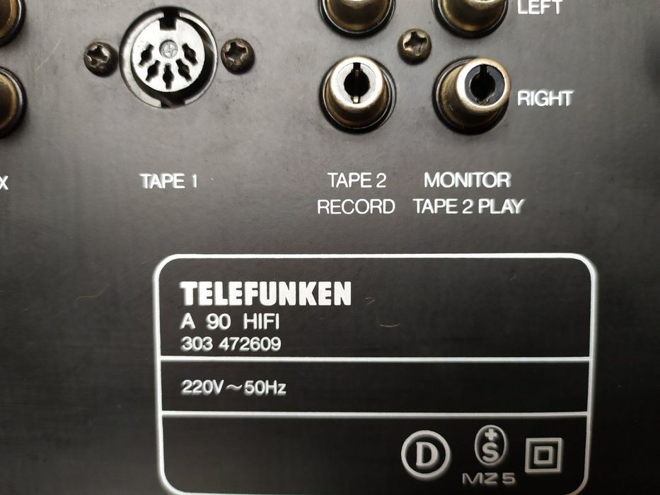 Усилитель підсилювач Telefunken HiFi-Verstärker A 90.