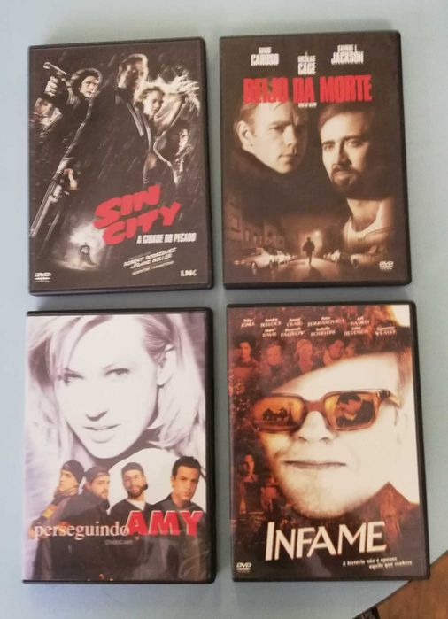 DVD - Lote de 4 filmes