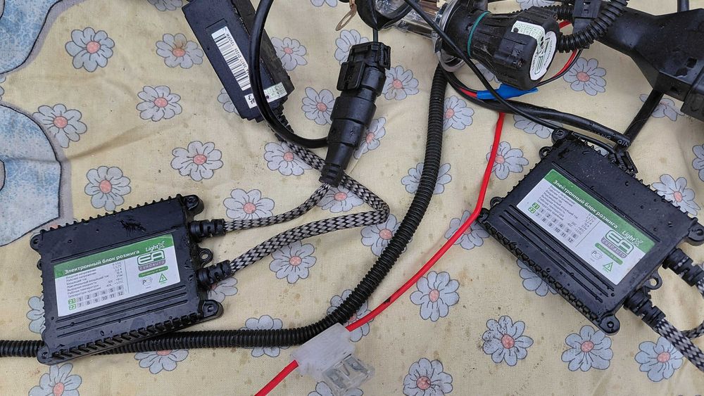 биксенон EA Light-X с блоками Ultra Slim DC, H4 ближний+дальний 5000K