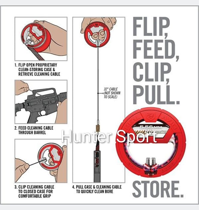 Набор Real Avid для чистки оружия, чищення зброї AR15 / АК