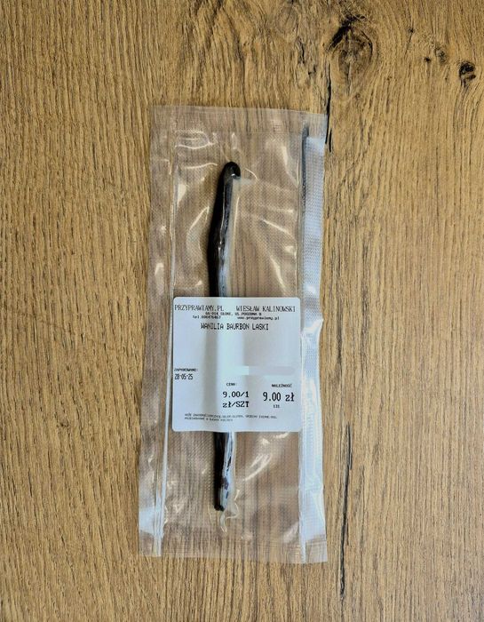 LASKA WANILII aromatyczna świeżość dł. około 16 cm.