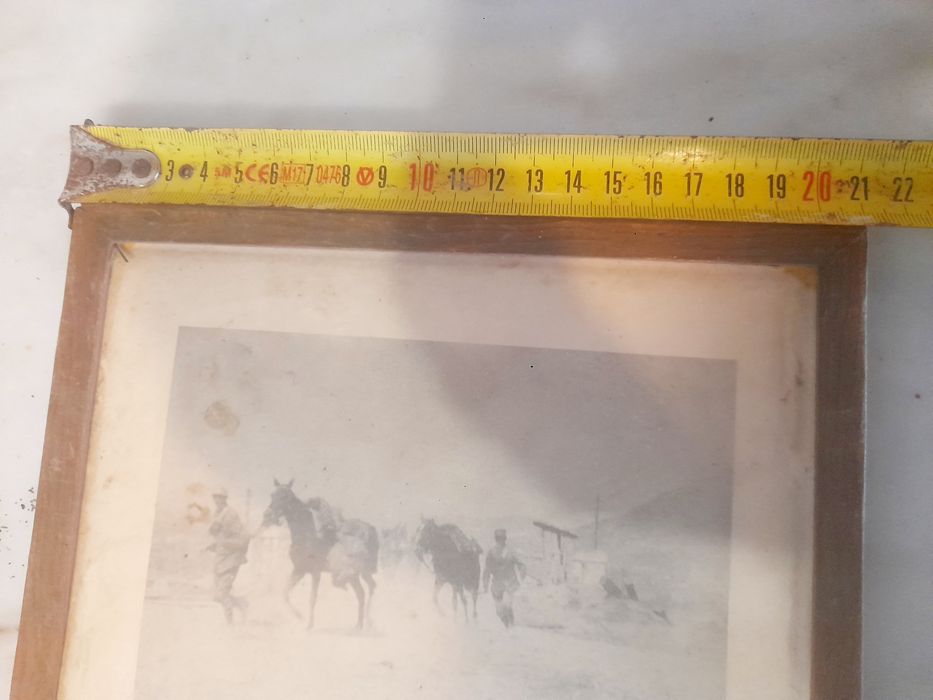 Fotografia em Quadro Antiga Primeira Guerra Mundial