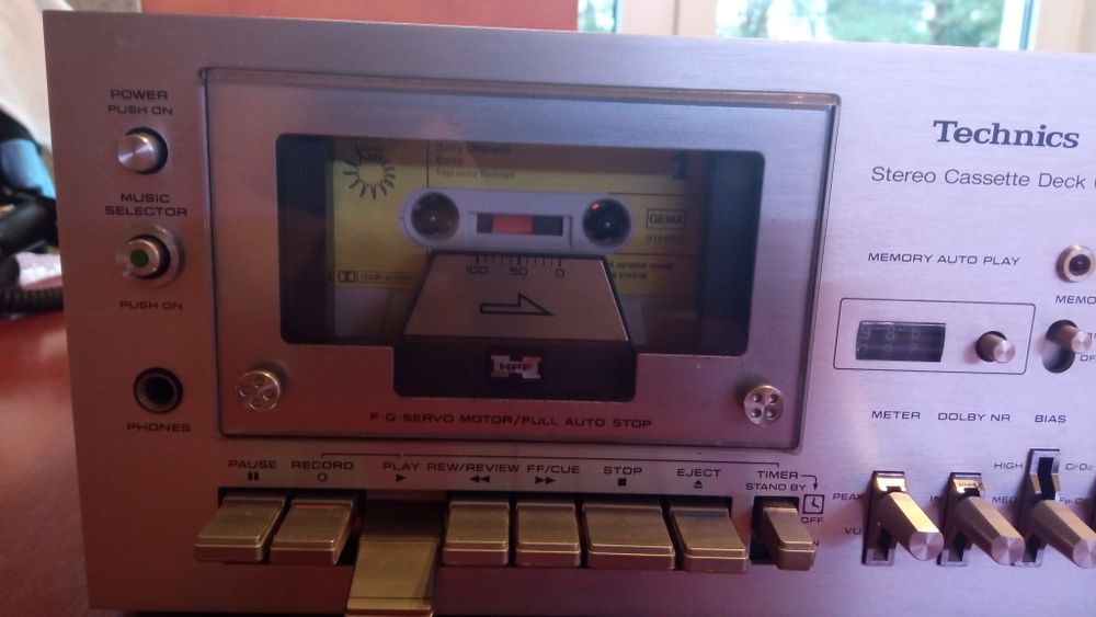 Magnetofon kasetowy Technics Stereo Cassette Deck RS-641
