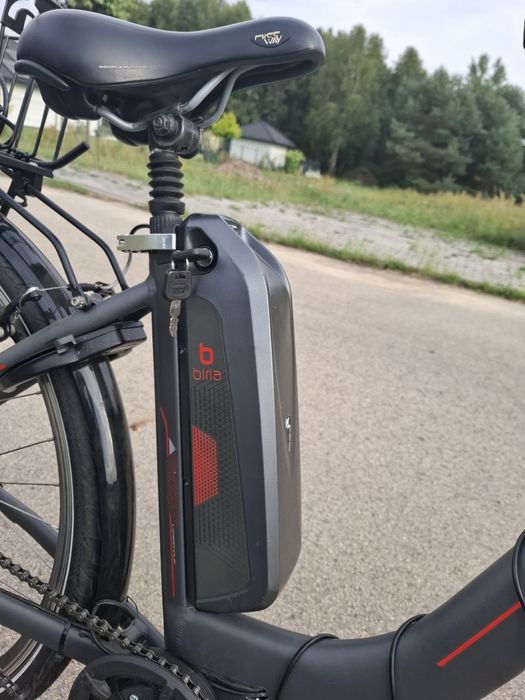 Rower elektryczny miejski BIRIA na części, silnik OK. Ogłoszenie charytatywne.