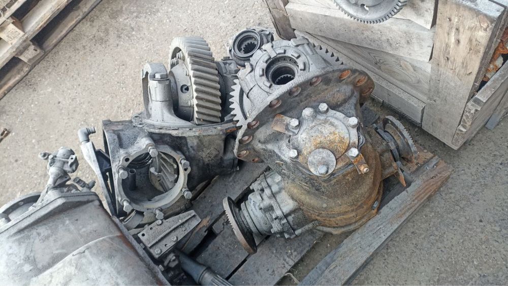 Редуктор моста средний/задний Урал i=7.49, 49зуб.фланец с торц.шлицами