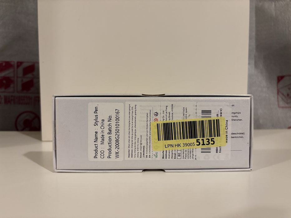Canetas para ecrã touch com recargas de pontas