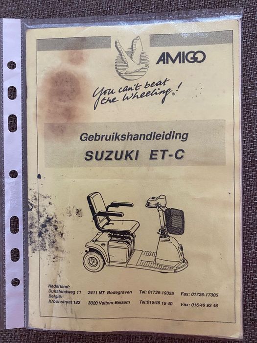Skuter elektryczny inwalidzki