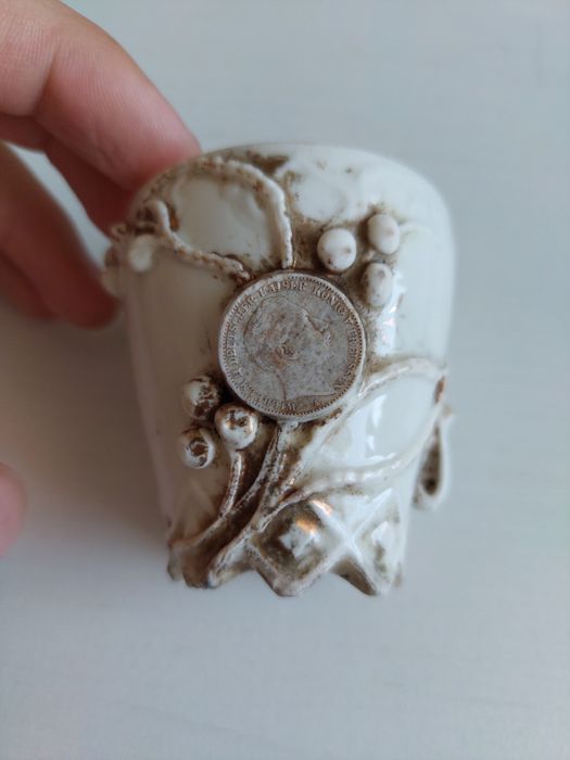 Pruska Filiżanka z Porcelany