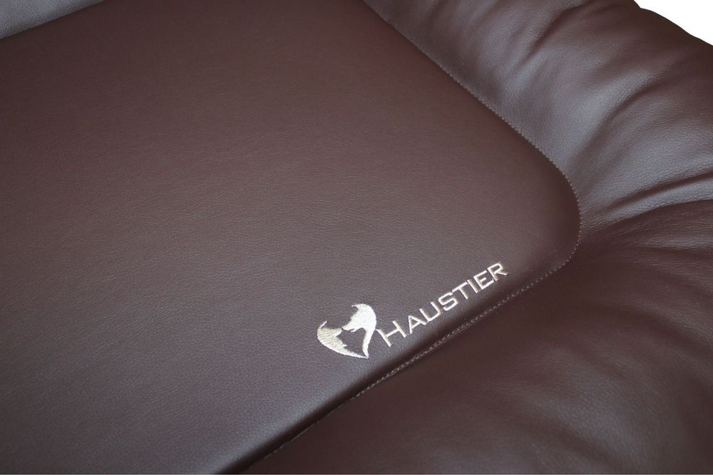 Лежак лежанка для собак вологостійкий екошкіра