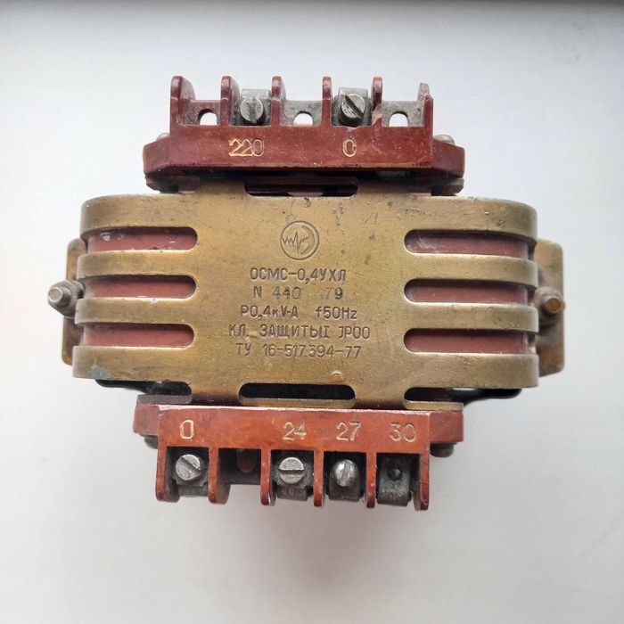 Трансформатор ОСМ1 - 0,4 УХЛ 0-24-27-30