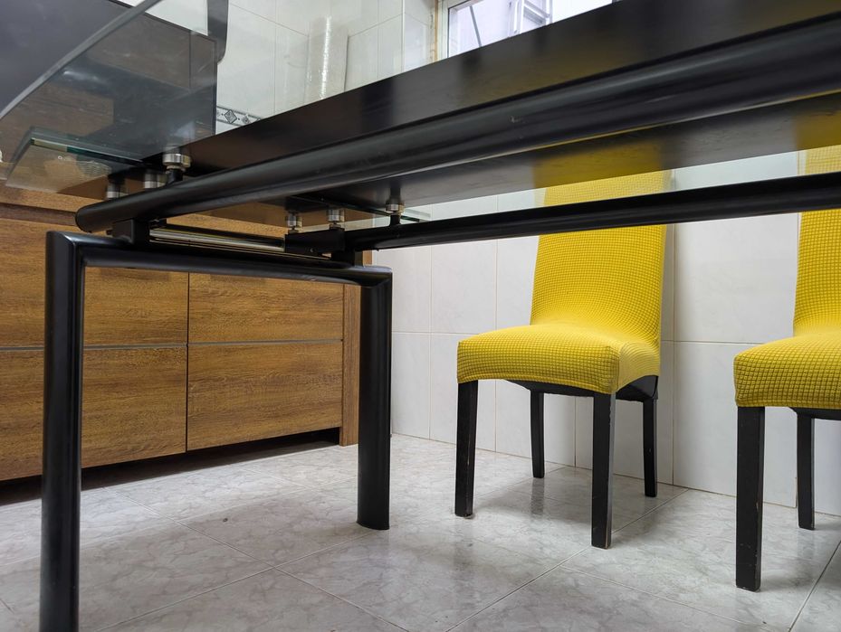 Mesa Jantar em Vidro