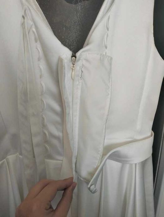 Suknia ślubna gorsetowa