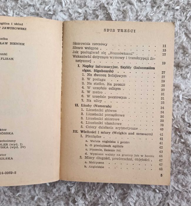 Rozmówki angielskie.