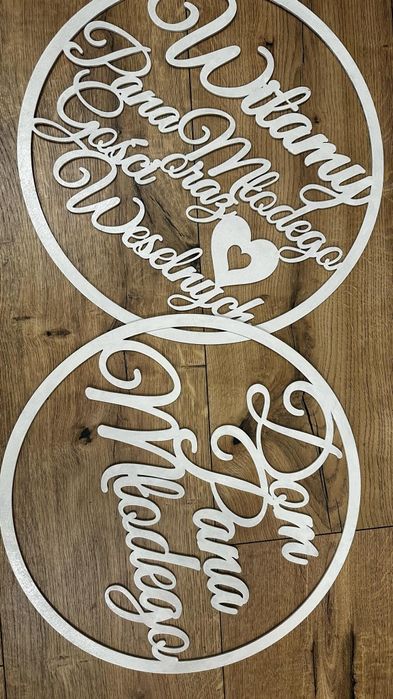 Pudełko na koperty wraz z dodatkami (akcesoria ślubne)