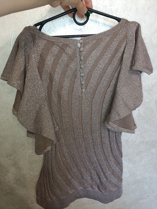 Нарядна кофтинка з люрексовою ниткою, кофточка модна
