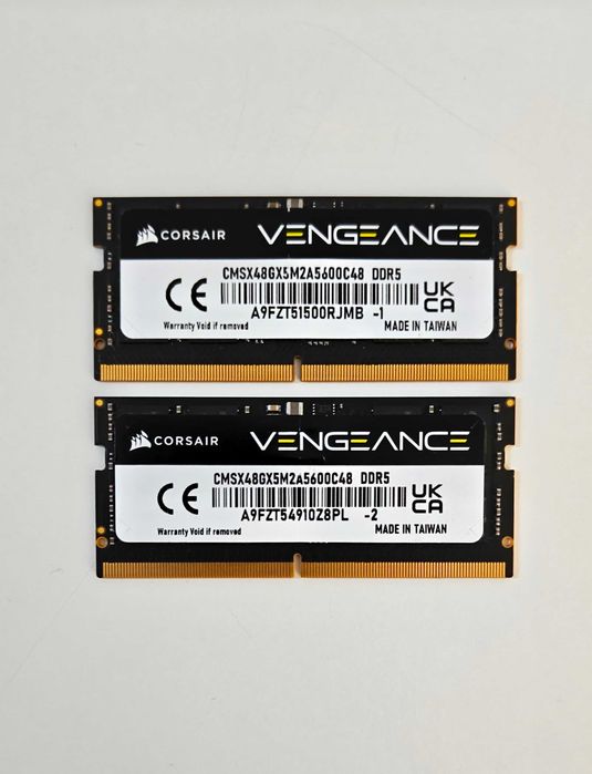 Corsair Vengeance 48GB (2x24GB) DDR5 5600 SO-DIMM NOWE