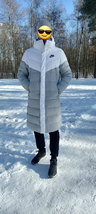 Nike NSW зимовий довгий пуховик